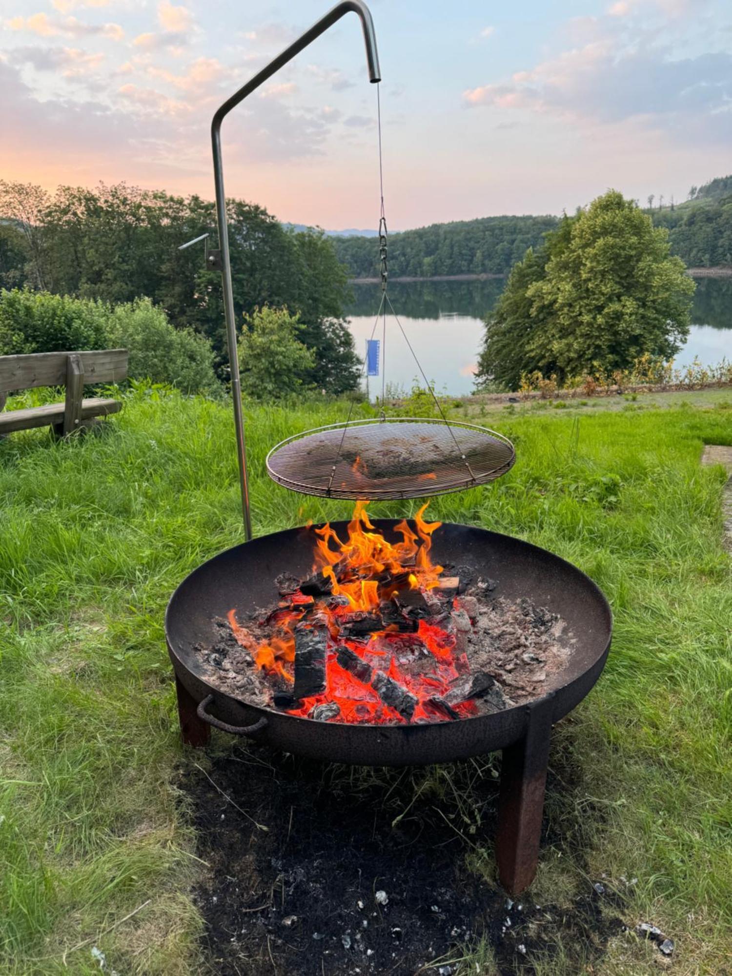 Ommi Kese See-Suite Sauna Biggesee Olpe bei Meschede Esterno foto